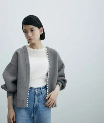 [ ADAM ET ROPE ] 펄 가디건