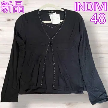 인디비 니트 앙상블 블랙 44 새상품