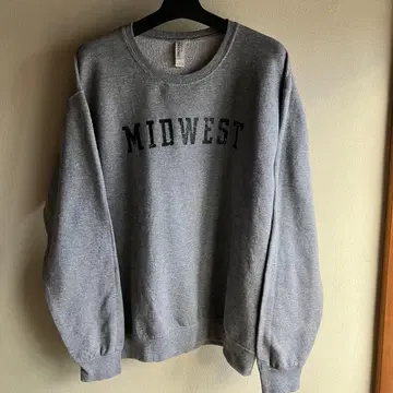 JERZEES NUBLEND 로고 프린트 남성용 크루넥 맨투맨 트레이닝복