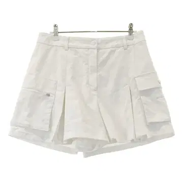 WAAC 여성용 숏팬츠 이너 포함 화이트