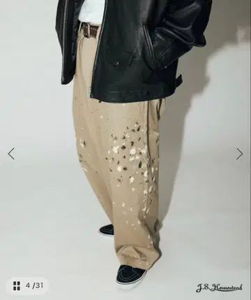 J.S.HOMESTEAD SPLASHED BIG CHINO