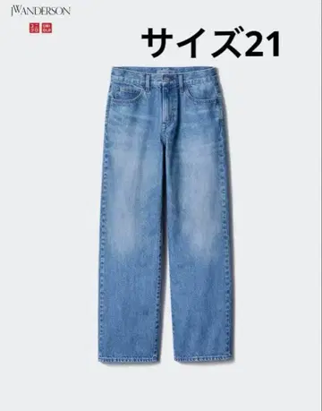 유니클로 JWANDERSON 스트레이트 청바지 데님 사이즈 21