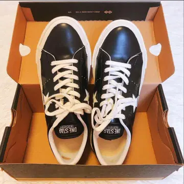 CONVERSE ONE STAR 블랙/화이트 24.5cm 시착만 한 상품