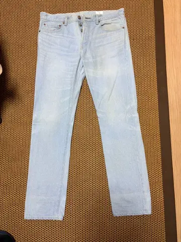 TOMORROWLAND BLUE WORK 슬림 데님 33