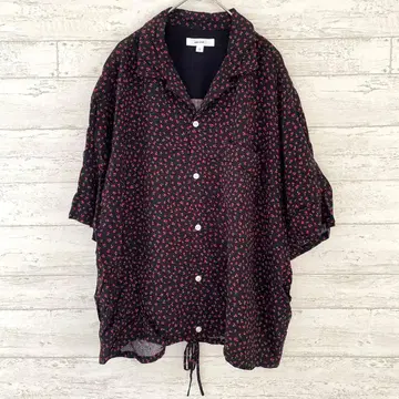 니코앤드 niko and - 레트로 하와이안 셔츠 [ M ] 체리 러프