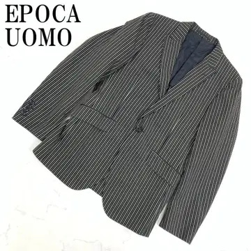 LA6085 에포카 워모 스트라이프 테일러드 자켓 베이지 계열 46