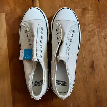 MENS [ 미사용 새상품 ] 코엔 COEN 캔버스 스니커즈 슬립온