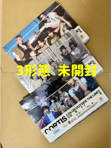 CORTIS 코르티스 1st 앨범 3 형태 세트 미개봉 wvs 특전 포함