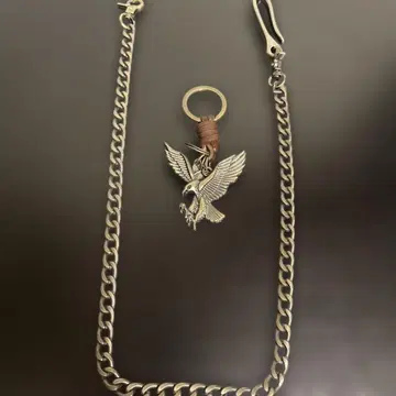 놋쇠 지갑 체인