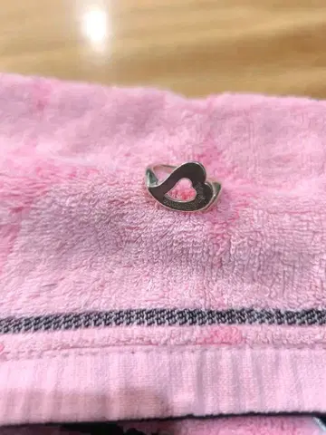 핑키&다이앤 하트 모양 반지