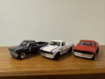 핫휠 닛산 620 3대 세트