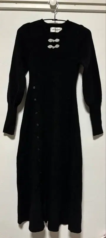 릴리 브라운 니트 원피스 블랙