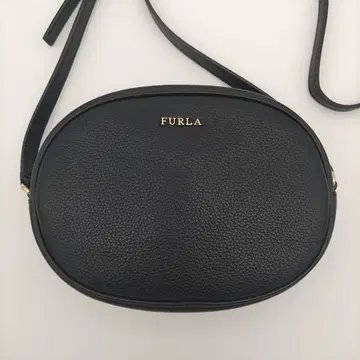 레어 FURLA 훌라 CARA 숄더백 가죽 블랙