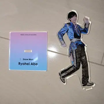 아베 료헤이 SnowMan 아크릴 스탠드 페스티벌