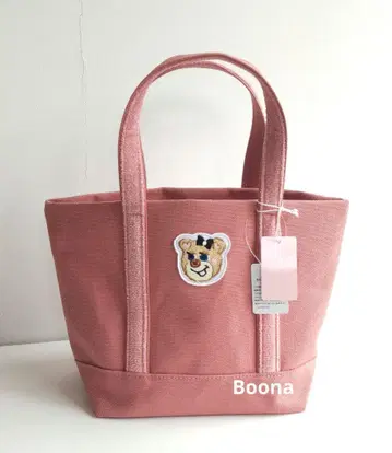 페이러 올드 테디 걸 와펜 토트 택 포함 새상품