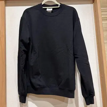 Champion 블랙 크루넥 트레이닝복