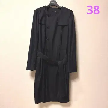 카미시마 나미 울 트렌치코트 사이즈 38