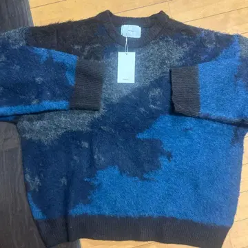 완판템 ] remer 루즈 섀도우 그라데이션 니트 그레이 S 사이즈