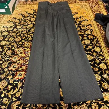 와이드 스트레이트 슬랙스 빈티지 슬랙스 스트라이프 90s