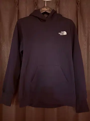 THE NORTH FACE 블랙 M 후드 부착 후드티 NT12035