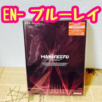 ENHYPEN MANIFESTO JAPAN 초회 한정판 블루레이 라이브