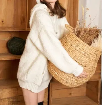 Darich 루프 니트 후디