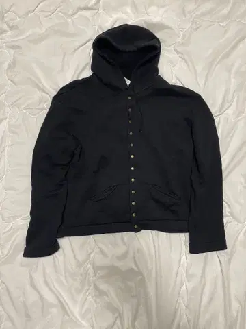 agnis b. 블랙 후드티 사이즈 2