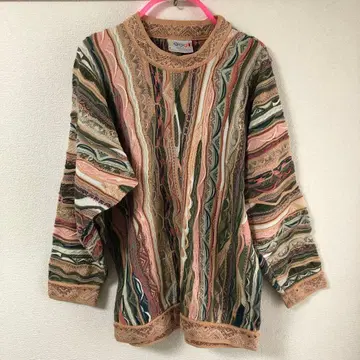 COOGI 멀티 컬러 니트 스웨터 S