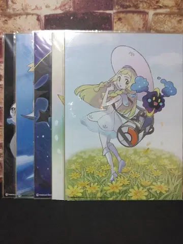 포켓몬 미니 포스터 리리에 글라디오 루자미네