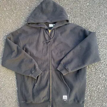 Champion 과 X-girl 콜라보 집업 후드티