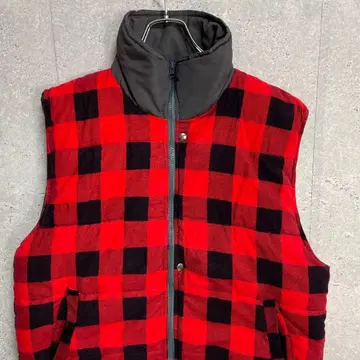 FOREST TRAIL 빈티지 리버서블 베스트 구제 의류 L