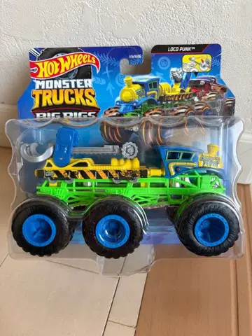 핫휠 몬스터 트럭 빅리그 로코펑크 미개봉품