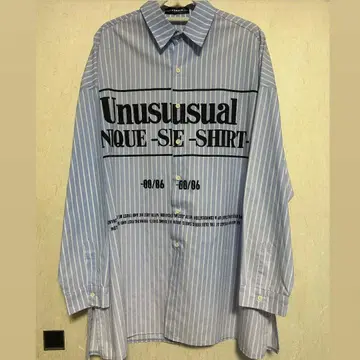 A'gem 9 스트라이프 긴팔 셔츠