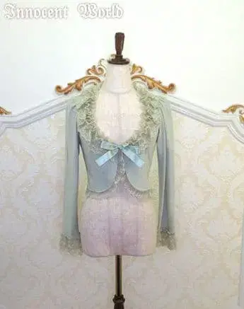 장미 레이스 밀피유 볼레로