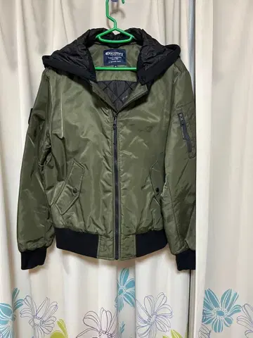 한국 브랜드 discovery MA-1 자켓 후드 부착 M 사이즈