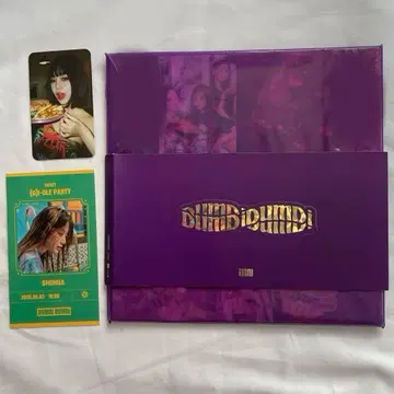 idle i-dle 아이들 덤디덤디 앨범 수진 트레이딩 카드