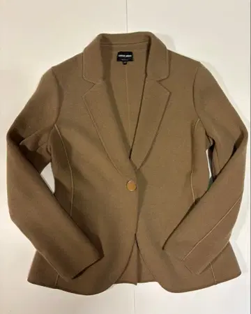 브라운 테일러드 자켓 1버튼