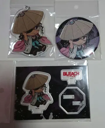 BLEACH 쿄라쿠 슌스이 페탄코 3종 세트