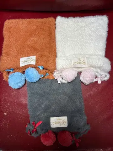 디즈니 패셔너블 캣 니트 캡 팬 캡 3종 세트