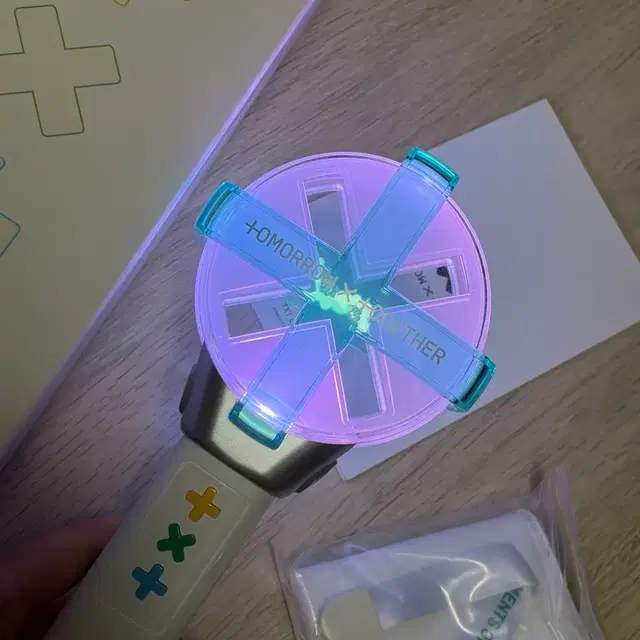 투바투 응원봉 및 연준 포카 판매