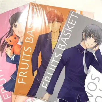 타카야 나츠키 후르츠 바스켓 클리어 파일 카페 굿즈