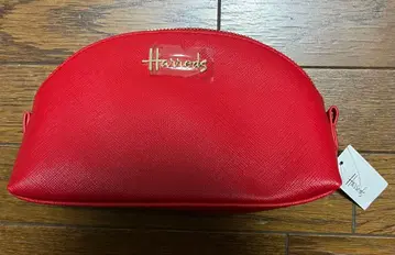 Harrods 빨간색 돔형 파우치