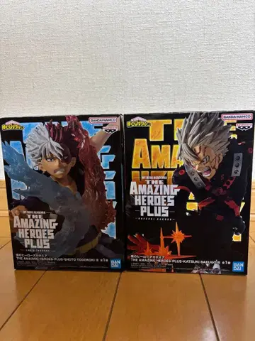 나의 히어로 아카데미아 토도로키 쇼토 바쿠고 카츠키 피규어 2체 세트