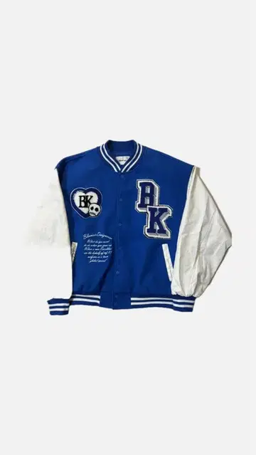 바시티 자켓 파랑 XL 새상품급