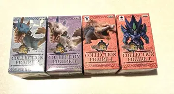 몬스터 헌터 3G 컬렉션 피규어 4종