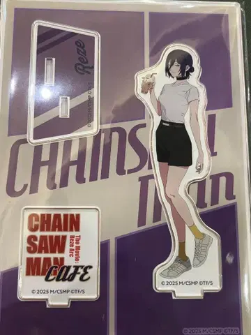 체인소 맨 카페 체인소 맨 콜라보 카페 아크릴 스탠드 레제
