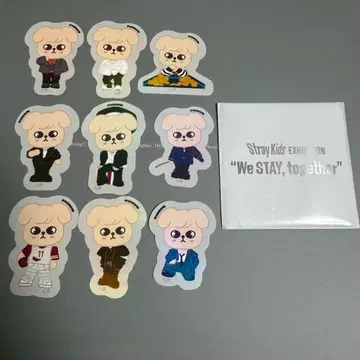 straykids 파피무 승민 전시회 스티커