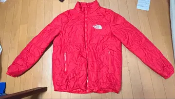 THE NORTH FACE 다운 자켓 빨간색