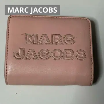 마크 제이콥스 핑크 이단 접이식 지갑