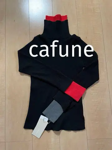 cafune 미사용 새상품 더블 슬리브 터틀넥